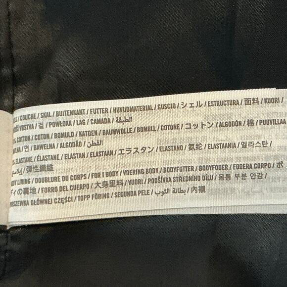 Abercrombie & Fitch Men’s Stretch Blazer Suit Jacket Black Single Breasted Large - Picture 13 of 15